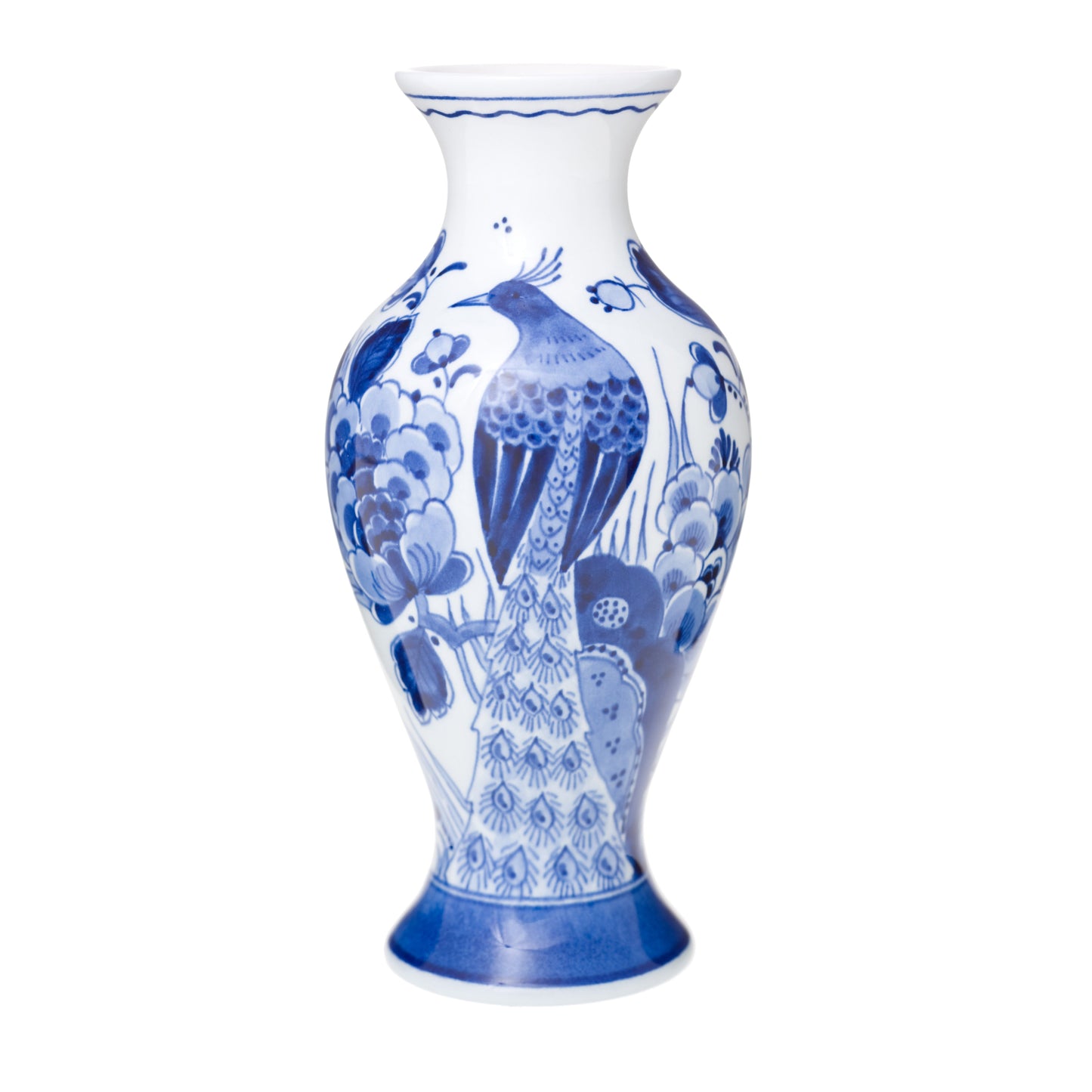 Peacock Vase