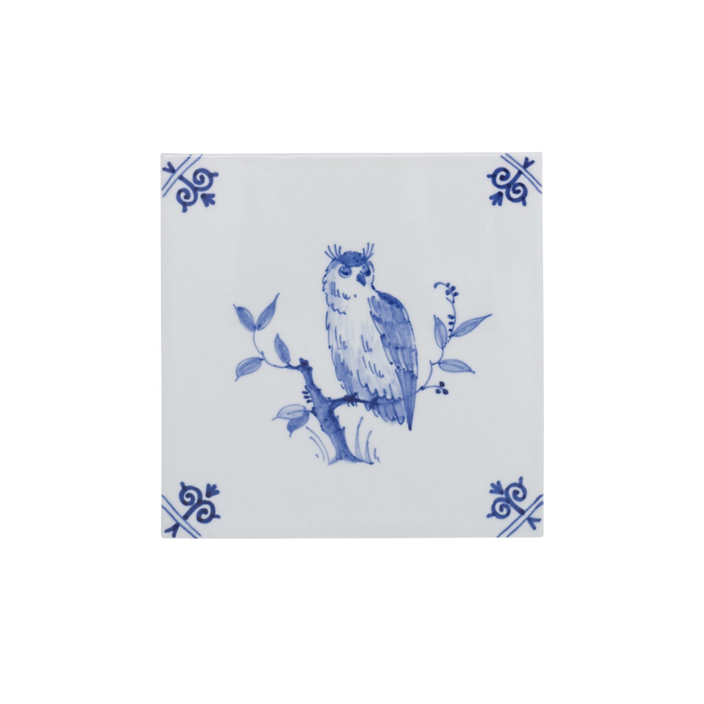 The Original Blue Tile bird (Owl)