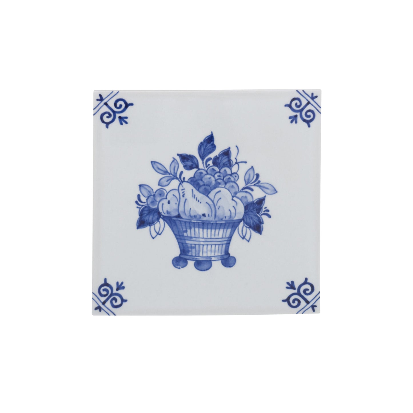 The Original Blue Tile fruit basket