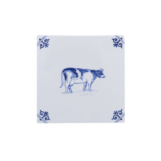 The Original Blue Tile farm cow