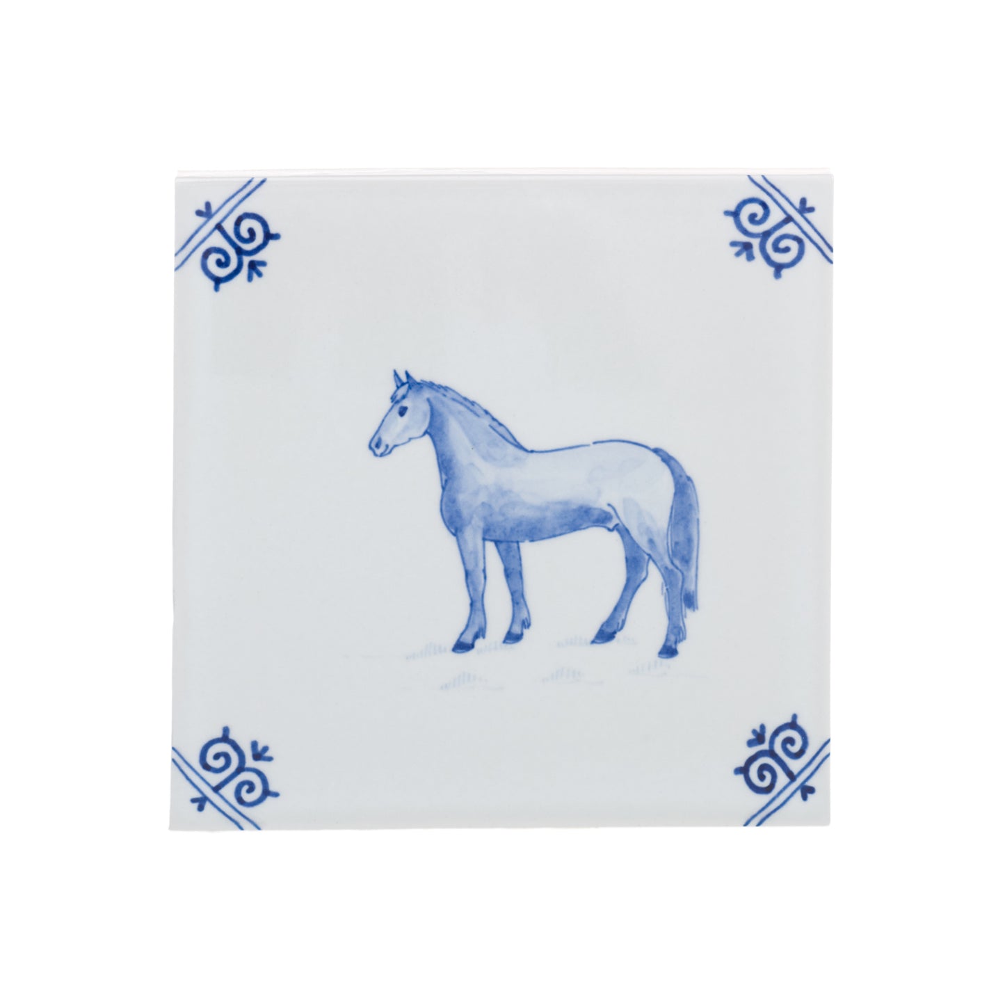 The Original Blue Tile farm horse