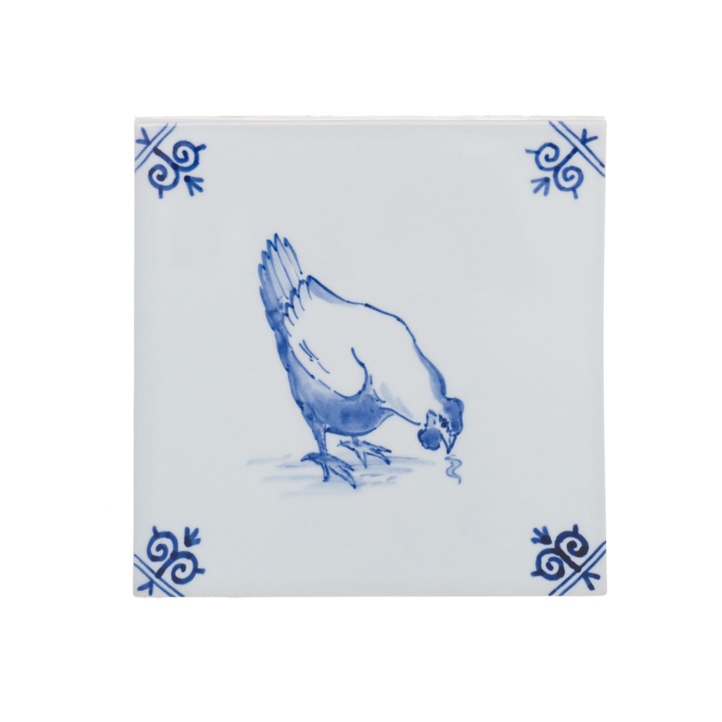 The Original Blue Tile farm chicken