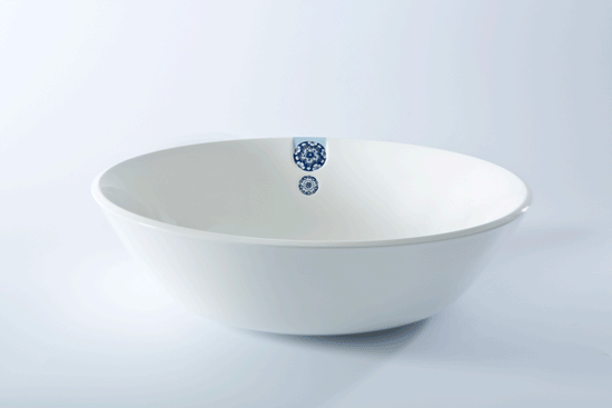 Touch of Blue Bowl XL