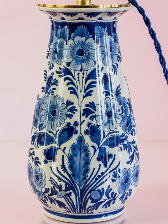 Table Lamp from Vintage Royal Delft Blue—Floris